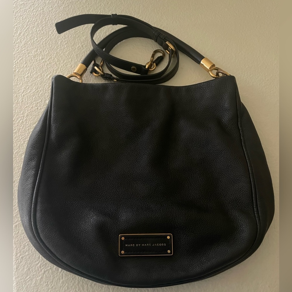 MARC BY MARC JACOBS Leather Hobo Bag